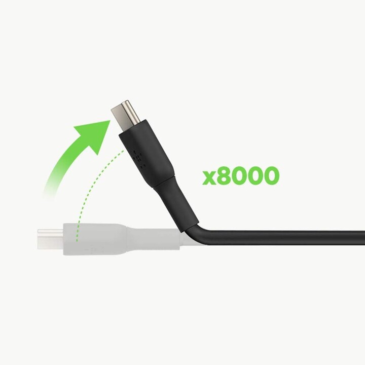 Cabo Belkin usb-c macho / usb-c macho 2m branco