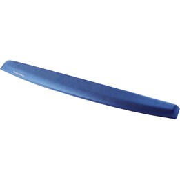 Descanso de pulso ergonômico em espuma viscoelástica Fellowes para teclado azul safira