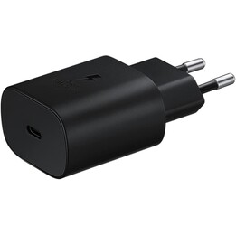 Samsung EP-TA800 Ultra Fast Charger USB-C 25W Black (Black)