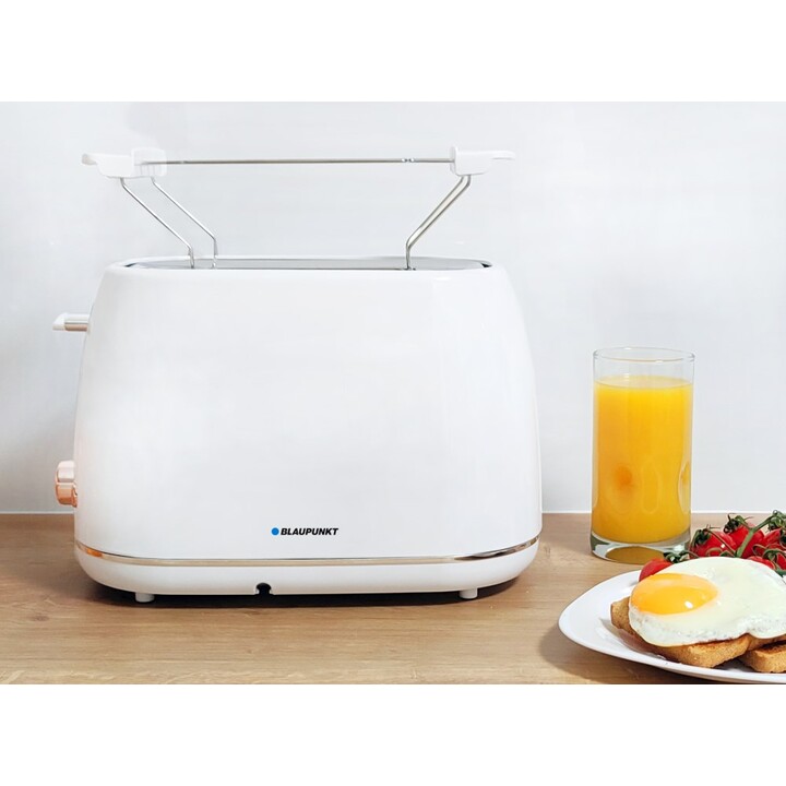 Blaupunkt TSS802WH Toaster, 900 W White