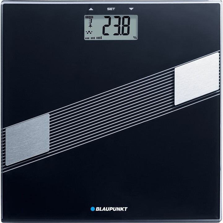 Blaupunkt BSM411 Quadratisch Schwarz Elektronische Personenwaage