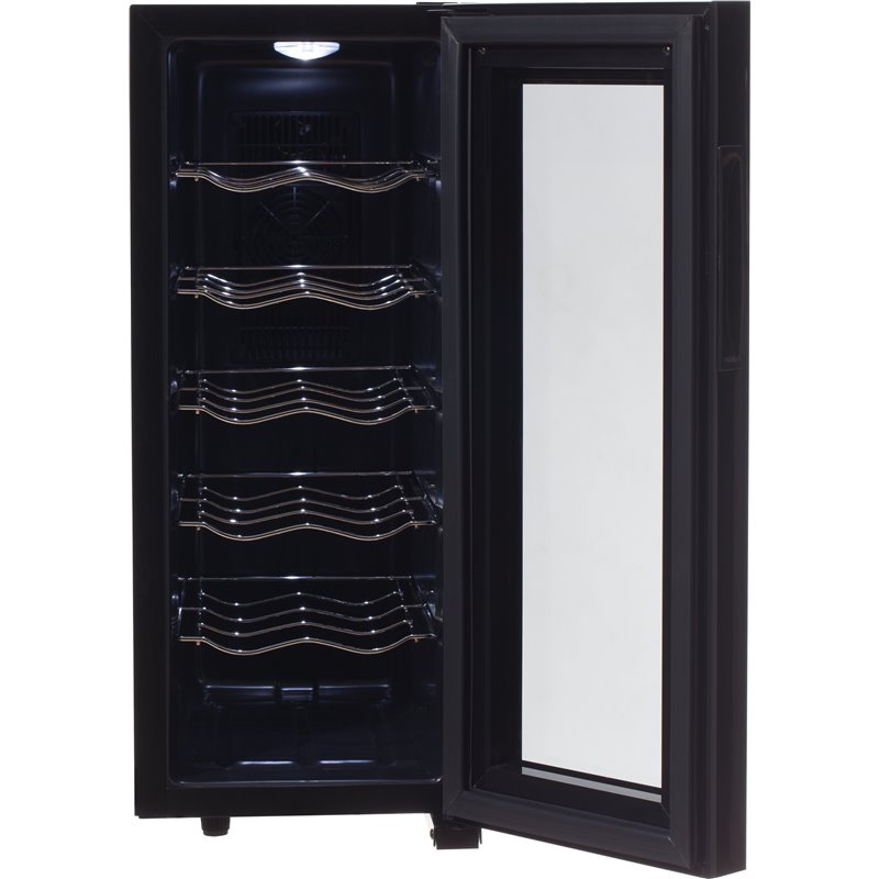 Adler Beverage Pantry AD 8083 Energy efficiency class G Free standing Bottles capacity 12 Black