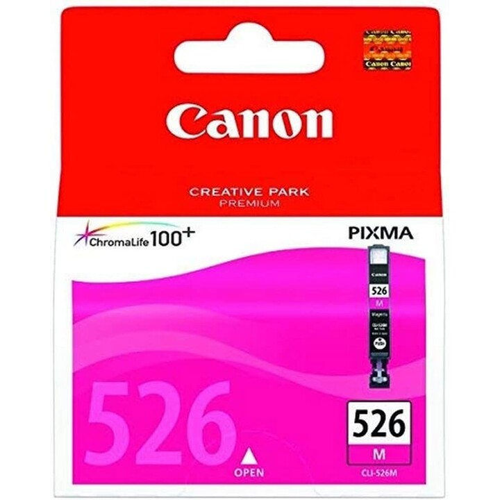 Cartucho magenta Canon cli-526 ip4850 mg5150 mg5250 mg5350 mg6150 mg8150 mg8250