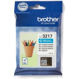 Cartucho brother lc3217 cyan mfc-j5330 / mfc-j5335 / mfc-j5730 / mfc-j5930