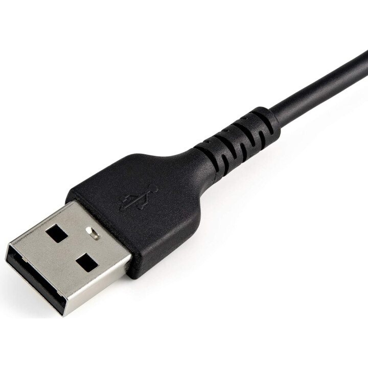 Startech usb male / lightning male cable 0.30m black