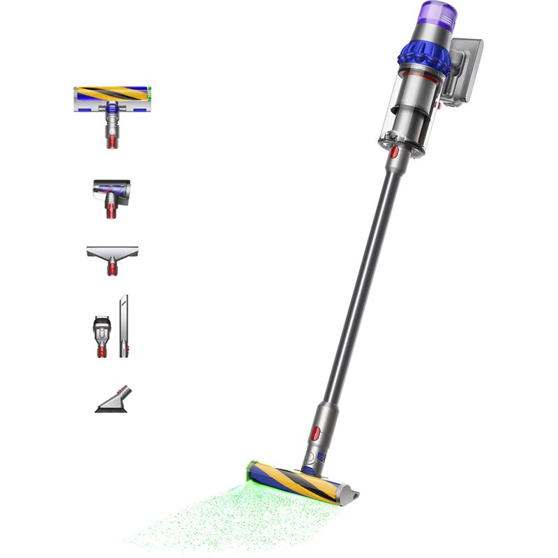 Dyson V15 Detect Fluffy - Azul/Níquel