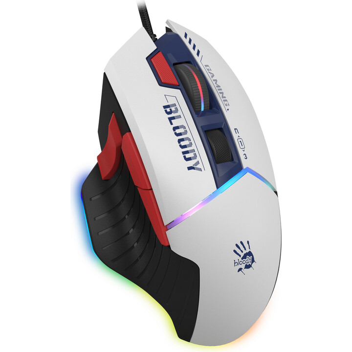 A4Tech BLOODY A4TMYS46832 W60 MAX Stone Black (Activated) Maus USB Typ-A Optisch 10 000 DPI