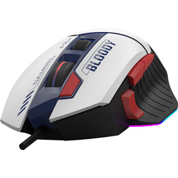 A4Tech BLOODY A4TMYS46832 W60 MAX Stone Black (Activated) ratón USB tipo A Óptico 10 000 DPI