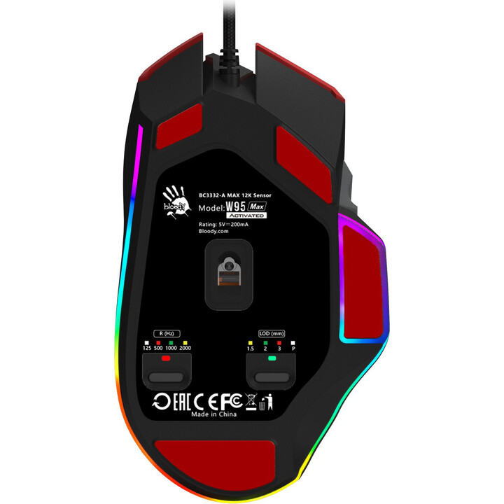 A4TECH MOUSE W95MAX USB SPORTS RED A4TMYS47257