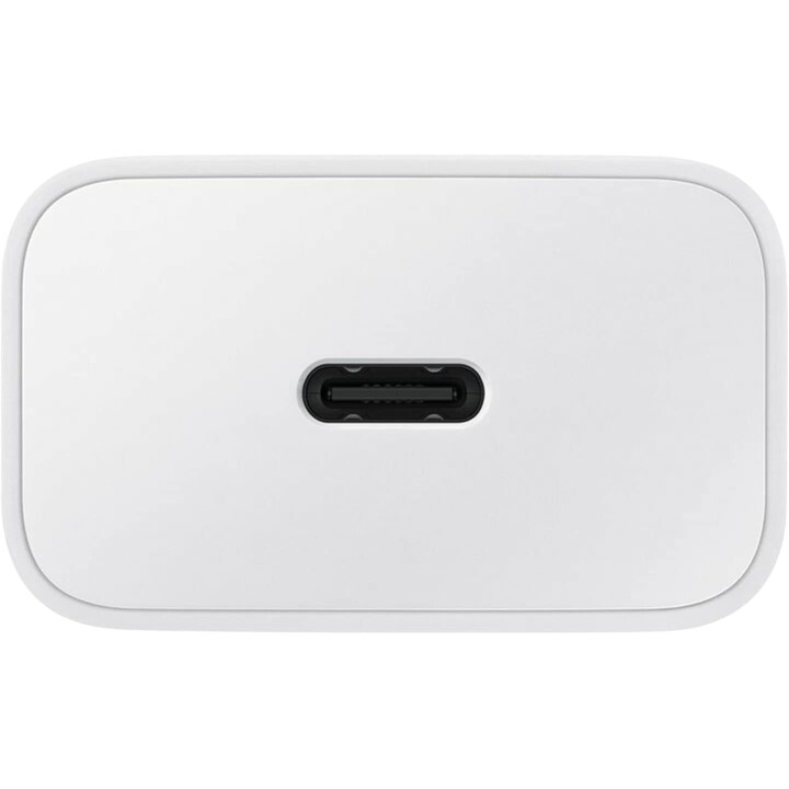 Samsung 15W 2A USB-C-Ladegerät + weißes USB-C-Kabelfürzu Hause
