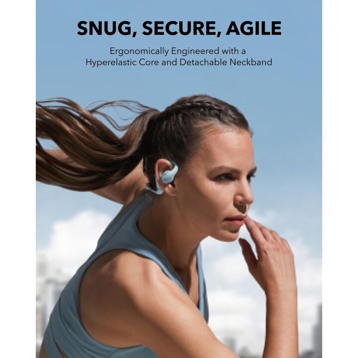 Soundcore AeroFit Pro Blue - Bluetooth Headphones