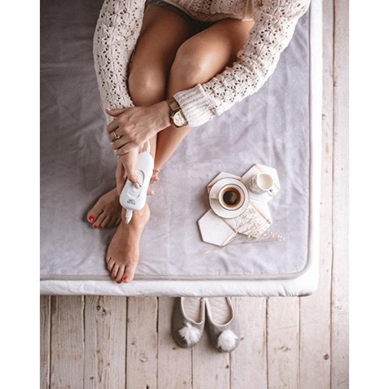 Adler AD 7425 electric blanket and pad 60 W Gray Polyester