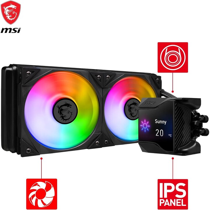 MSI MPG CORELIQUID D240 water cooling