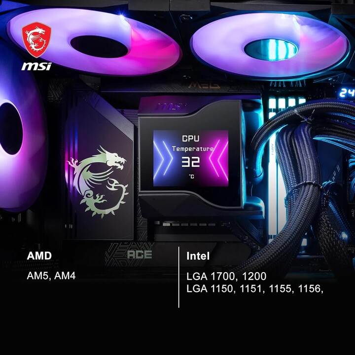 MSI MPG CORELIQUID D240 water cooling