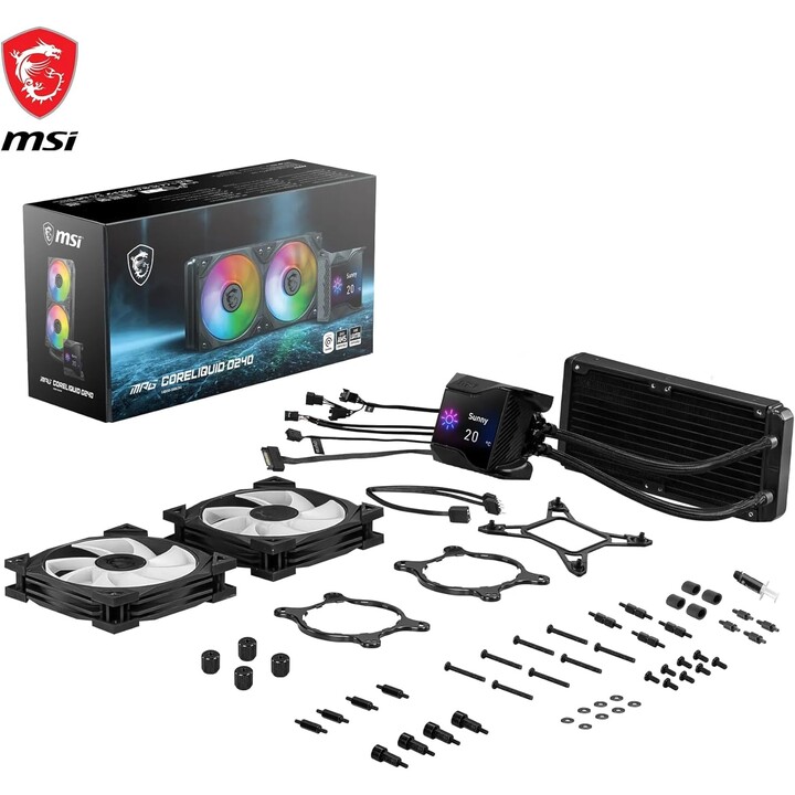 MSI MPG CORELIQUID D240 water cooling