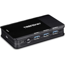 Trendnet 4x4 USB 3.1 commutateur de données manuel
