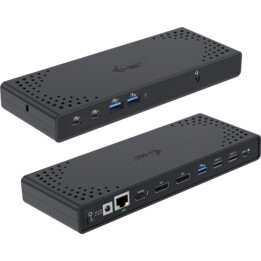 I-Tec USB-C Triplo Schermo Gen 2 Pd 100W