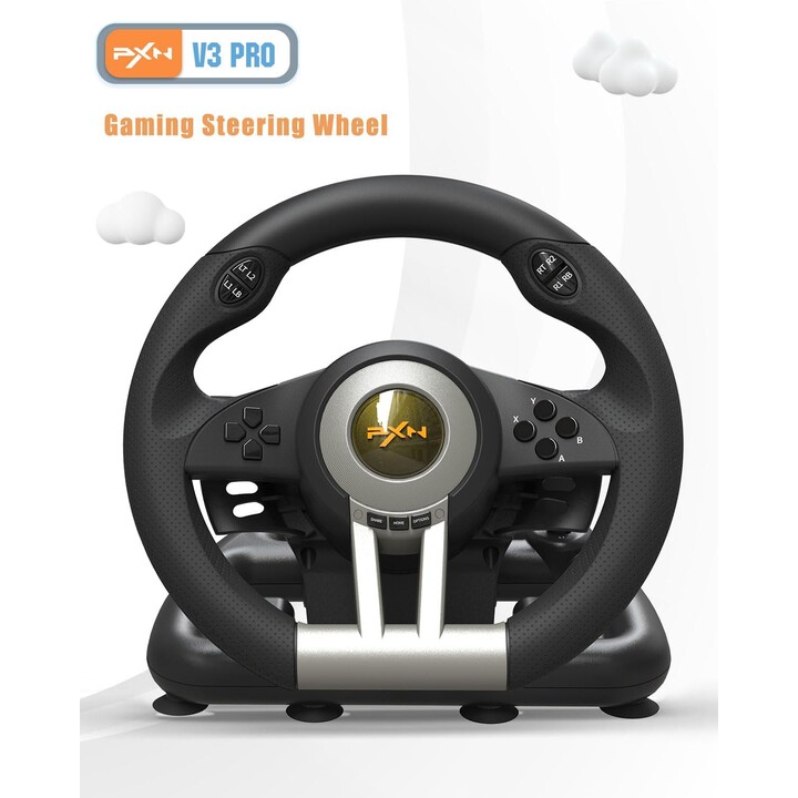PXN-V3 PRO Noir - Volant de course