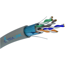 Extralink CAT5E FTP (F/UTP) Internal Network Cable 305M