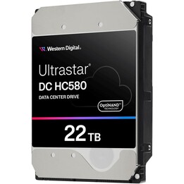 Dysk de servidor Western Digital Ultrastar DC HC580 WUH722422ALE6L4 HDD (22 TB 3,5" SATA III)