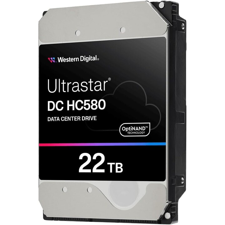 Dysk de servidor Western Digital Ultrastar DC HC580 WUH722422ALE6L4 HDD (22 TB 3,5" SATA III)