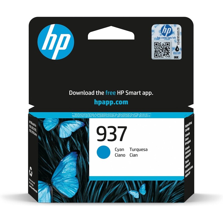 HP 937 Toner Cian Originale