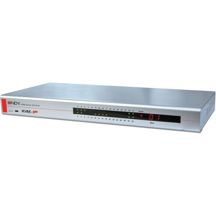 Chave KVM cat-32 ip usb ps/2