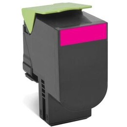 Lexmark 80C2HME cartucho de tóner 1 pieza(s) Original Magenta