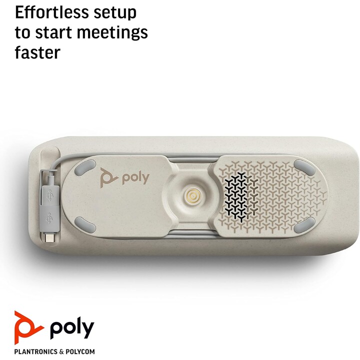 HP Poly Alta-voz Poly Sync 40 certificado para Microsoft Teams