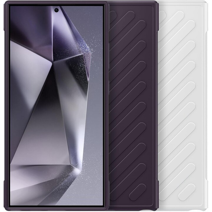 Samsung by ITFIT Shield Case for the Galaxy S24 Ultra (Dark Violet)