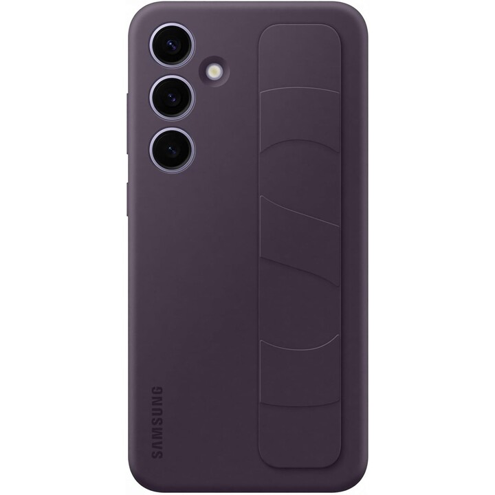 Capa Samsung Standing Grip para Galaxy S24 + (violeta escuro)