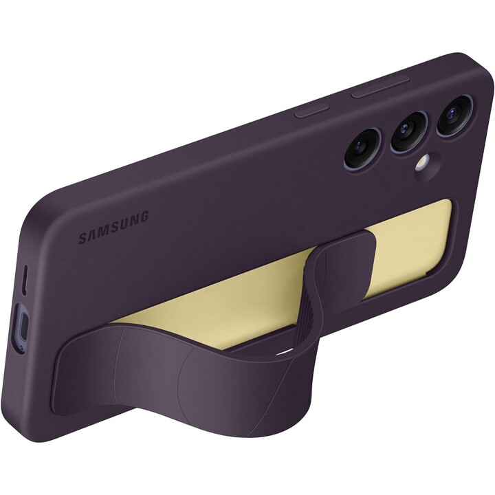 Capa Samsung Standing Grip para Galaxy S24 + (violeta escuro)