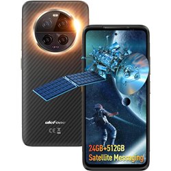 Ulefone Power Armor 23 Ultra 12GB/512GB Preto - Telemóvel robusto