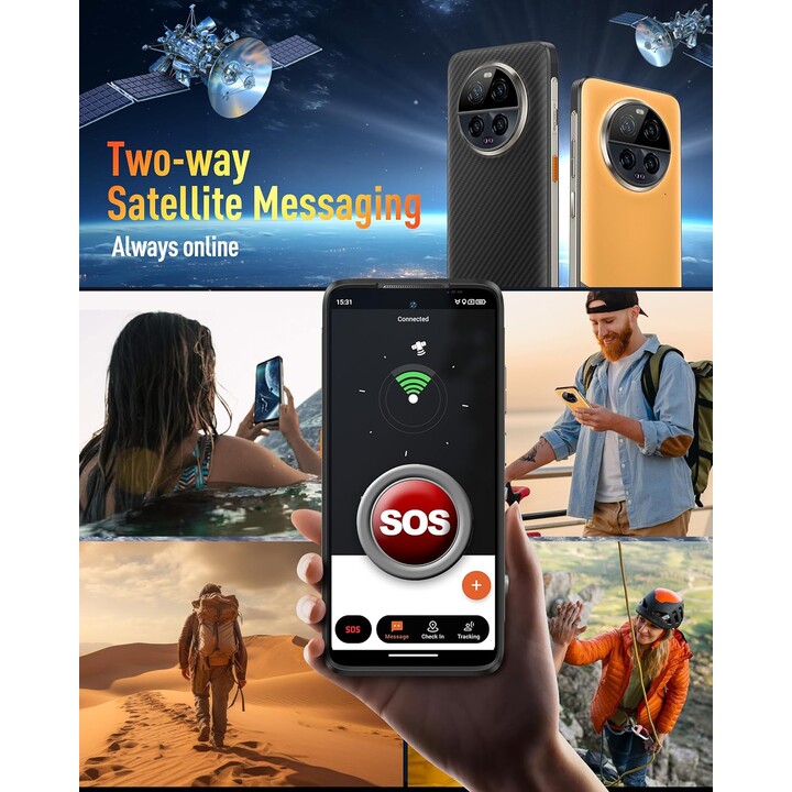 Ulefone Power Armor 23 Ultra 12GB 512GB Dual Sim Schwarz