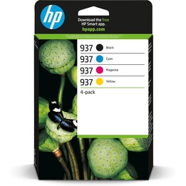 HP 937 Pack 4 Tintas CMYK Original