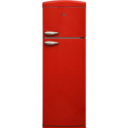 Frigo 2p 1,79 x 60,5, rosso retrò, f
