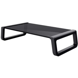 Trust Monta Supporto per monitor in vetro temperato Nero