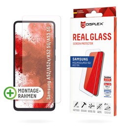 Protector de pantalla de cristal templado EVI Displex para Samsung Galaxy A52/ A52S/ A52 5G/ A53 5G