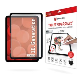 DISPLEX TABLET PAPERSENSE per iPad 10.9 10a generazione, pellicola per scrittura e disegno rimovibile con sensazione di carta