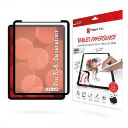 DISPLEX TABLET PAPERSENSE for iPad Pro 12.9 3rd/4th/5th/6th G n., removable writing foil and drawing foil with paper