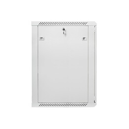 Lanberg WF01-6618-10S armoire rack 18U Rack mural Gris