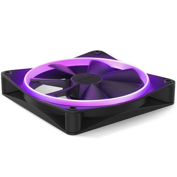 NZXT F140 RGB Carcasa del ordenador Ventilador 14 cm Negro 1 pieza(s)