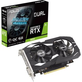 ASUS Dual -RTX3050-O6G NVIDIA GeForce RTX 3050 6GB GDDR6
