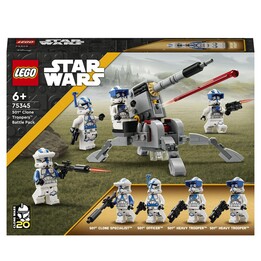 Pack de combat LEGO® Star Wars 501e Clone Troopers™ 75345