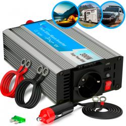 Extralink CAR Voltage Converter 12V - 230v, 300w, Pure Sinus Opip-300w