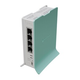 Roteador MikroTik hAP ax lite Roteador MikroTik hAP ax lite L41G-2axD 802.11ax 574 Mbit/s Ethernet LAN (RJ-45) portas 4 suporte