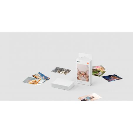 Papier pour imprimante photo portable Xiaomi MI, 2x3 pouces, 20 feuilles