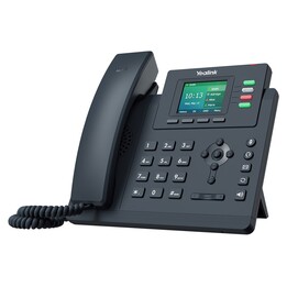 Yealink Sip-T33G Téléphone VoIP avec Bloc d’Alimentation Noir