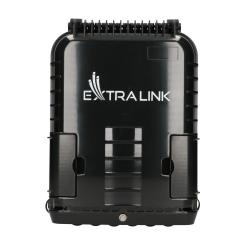 Negro terminal de la CAJA de la fibra óptica de la base de Extralink Jennifer 16 con el conector