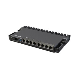 Mikrotik Rb5009ug+s+in Router Ethernet 1,4ghz, 1GB Ddr4 Ram, 1x 10G Sfp+, 1x 2,5g, 7x 1G Ethernet Puertos, 3 Formas Diferentes D